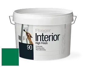 Краска Flugger Interior High Finish 90 акриловая глянцевая эмаль цвет NCS S 3560-G 