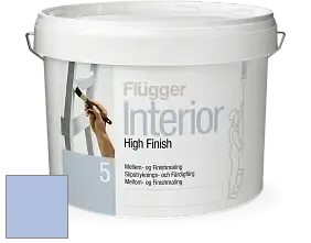 Краска Flugger Interior High Finish 5 матовая акриловая краска-грунт цвет NCS S 1030-R70B 