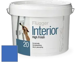 Краска Flugger Interior High Finish 20 акриловая полуматовая эмаль цвет 1467 