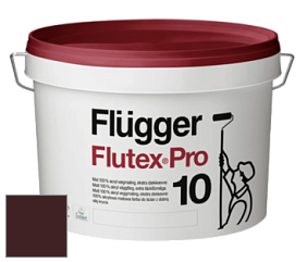 Краска Flugger Flutex Pro 10 матовая моющаяся краска цвет RAL 3007 