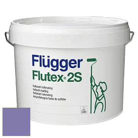 Краска Flugger Flutex 2S глубоко матовая краска цвет NCS S 3040-R60B 