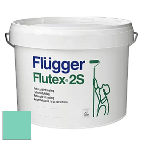 Краска Flugger Flutex 2S глубоко матовая краска цвет NCS S 1040-B80G 