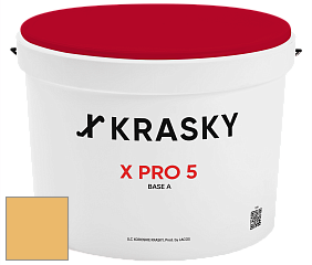 Краска X PRO 5 X Krasky матовая краска для стен и потолков цвет NO.71 