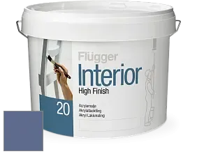 Краска Flugger Interior High Finish 20 акриловая полуматовая эмаль цвет 3467 