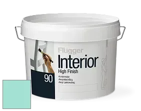 Краска Flugger Interior High Finish 90 акриловая глянцевая эмаль цвет NCS S 0530-B70G 