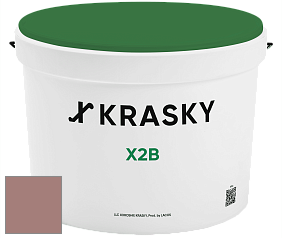 Краска X2B X Krasky глубокоматовая краска для потолков цвет NCS S 4020-Y90R 