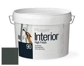 Краска Flugger Interior High Finish 90 акриловая глянцевая эмаль цвет NCS S 8010-G10Y 