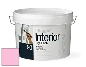 Краска Flugger Interior High Finish 90 акриловая глянцевая эмаль цвет 1424 