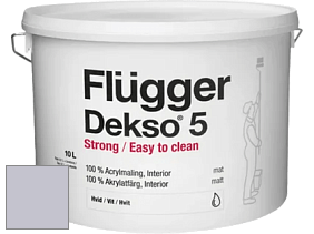 Краска Flugger Dekso 5 матовая краска цвет 5453 