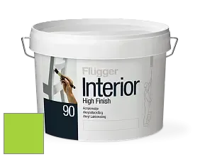 Краска Flugger Interior High Finish 90 акриловая глянцевая эмаль цвет 1528 
