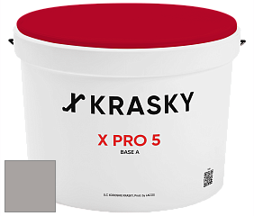 Краска X PRO 5 X Krasky матовая краска для стен и потолков цвет NCS S 3502-Y80R 