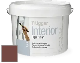 Краска Flugger Interior High Finish 5 матовая акриловая краска-грунт цвет NCS S 6030-Y80R 