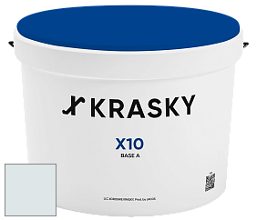 Краска X10 X Krasky шелковисто-матовая краска для стен и потолков цвет 5532 