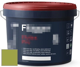 Краска F..... Flutex Pro 7 матовая краска цвет NCS S 2060-G50Y 