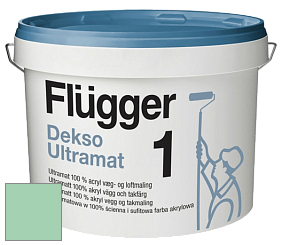 Краска Flugger Dekso 1 ультраматовая краска цвет NCS S 1030-G 