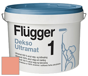 Краска Flugger Dekso 1 ультраматовая краска цвет NCS S 1040-Y70R 