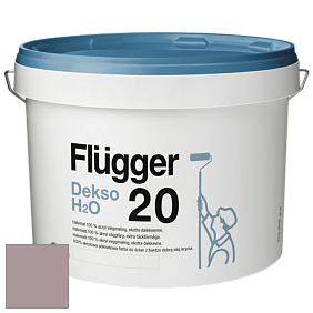 Краска Flugger Dekso H2O 20 полуматовая краска цвет 4406 