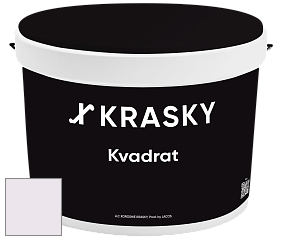 Краска X2B Kvadrat X Krasky матовая краска для потолков глубокого чёрного цвета цвет NCS S 0507-R40B 