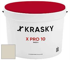 Краска X Pro 10 X Krasky матовая краска для стен и потолков цвет NCS S 1505-G90Y 