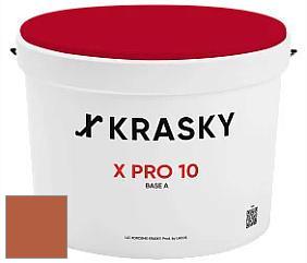 Краска X Pro 10 X Krasky матовая краска для стен и потолков цвет NCS S 3060-Y60R 