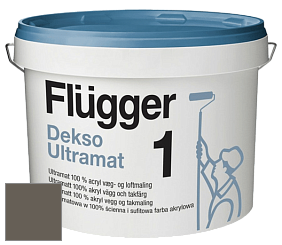 Краска Flugger Dekso 1 ультраматовая краска цвет NCS S 7005-Y 