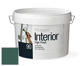 Краска Flugger Interior High Finish 90 акриловая глянцевая эмаль цвет 2498 