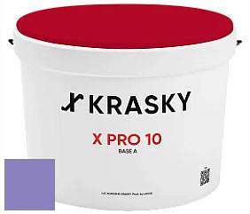 Краска X Pro 10 X Krasky матовая краска для стен и потолков цвет NCS S 2050-R60B 
