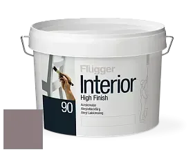 Краска Flugger Interior High Finish 90 акриловая глянцевая эмаль цвет NCS S 5010-R10B 