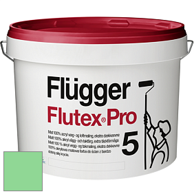 Краска Flugger Flutex Pro 5 матовая краска цвет NCS S 0550-G10Y 