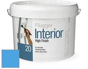 Краска Flugger Interior High Finish 20 акриловая полуматовая эмаль цвет 1475 
