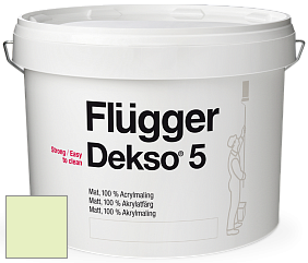 Краска Flugger Dekso 5 матовая краска цвет 2532 