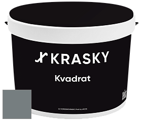 Краска X2B Kvadrat X Krasky матовая краска для потолков глубокого чёрного цвета цвет NO.32 