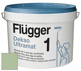 Краска Flugger Dekso 1 ультраматовая краска цвет NCS S 2020-G30Y 