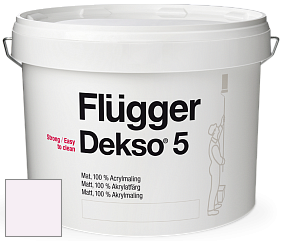 Краска Flugger Dekso 5 матовая краска цвет 3431 