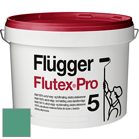 Краска Flugger Flutex Pro 5 матовая краска цвет NCS S 3040-B90G 