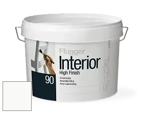 Краска Flugger Interior High Finish 90 акриловая глянцевая эмаль цвет 5341 