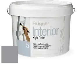 Краска Flugger Interior High Finish 5 матовая акриловая краска-грунт цвет NCS S 4005-R50B 