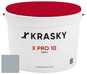 Краска X Pro 10 X Krasky матовая краска для стен и потолков цвет NCS S 3005-B20G 