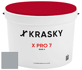 Краска X Pro 7 X Krasky матовая краска для стен и потолков цвет 5515 