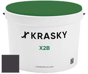 Краска X2B X Krasky глубокоматовая краска для потолков цвет NCS S 8505-R50B 