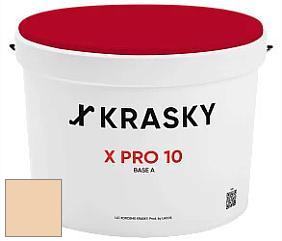 Краска X Pro 10 X Krasky матовая краска для стен и потолков цвет NCS S 1015-Y30R 