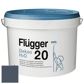 Краска Flugger Dekso H2O 20 полуматовая краска цвет 4458 