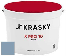 Краска X Pro 10 X Krasky матовая краска для стен и потолков цвет NCS S 3020-R90B 