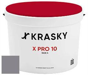 Краска X Pro 10 X Krasky матовая краска для стен и потолков цвет NCS S 5005-R50B 