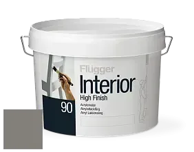 Краска Flugger Interior High Finish 90 акриловая глянцевая эмаль цвет NCS S 5502-Y 