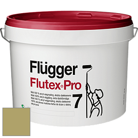 Краска Flugger Flutex Pro 7 матовая краска цвет NCS S 3030-G80Y 