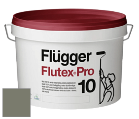 Краска Flugger Flutex Pro 10 матовая моющаяся краска цвет RAL 7003 