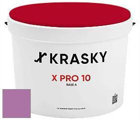 Краска X Pro 10 X Krasky матовая краска для стен и потолков цвет NCS S 2050-R40B 
