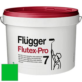 Краска Flugger Flutex Pro 7 матовая краска цвет RAL 6038 