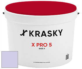 Краска X PRO 5 X Krasky матовая краска для стен и потолков цвет 3444 